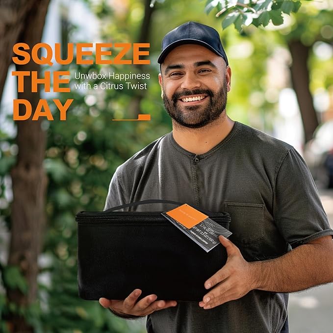 Body & Earth Gift Baskets for Men Bath Set Citrus Scented Bath and Body Gift Set with Body Lotion, Face Wash, Shower Gel, Bubble Bath, Loofah, Birthday Fathers Day Gifts-BrightBean Baby