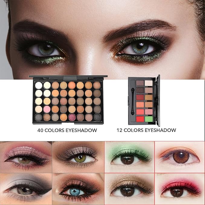 All in One Makeup Kit Portable Makeup Kit for Women Full Kit, Professional Makeup Kit, Multipurpose Womens Makeup Set for Beginners and Professionals-BrightBean Baby