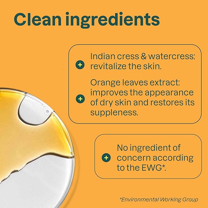 ATTITUDE Body Cream, Moisturizer for Dry Skin, EWG Verified, Vegan & Dermatologist-Tested, Deep Hydration, Orange Blossom & Eucalyptus Scent, 8 Fl Oz (Pack of 6)-BrightBean Baby