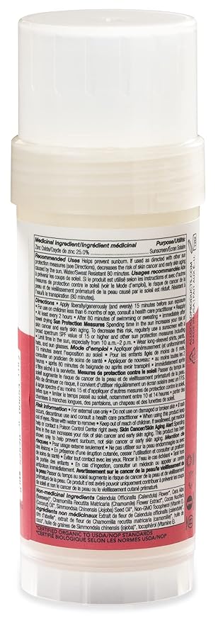 All Good Baby & Kids Mineral Sunscreen Butter Stick for Face, Nose, Ears - UVA/UVB Broad Spectrum SPF 50, Coral Reef Friendly, Water Resistant, Zinc Oxide, Coconut Oil, Beeswax, Vitamin E (2.75 oz)-BrightBean Baby