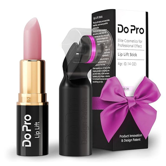 Gentle Lip Lift Stick Boost-In - Plumper Stick with Anti-Aging Stimulating Roller, Plumping Lip Stick with Hyaluronic Acid, Collagen, Vitamin C & E - Volumizing & Hydrating Lip Plumping Serum - 5ml-BrightBean Baby