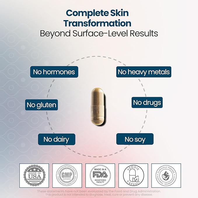 GlocalCare Depigma Support Reduction of Hyperpigmentation, Melasma & Dark Spots with Glutathione, Polypodium Leucotomos, Grape Seed & Marigold Extract-BrightBean Baby