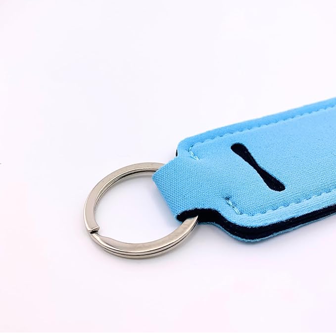 Sweet Watermelon Chapstick 6-Pack. Includes Bonus Lip Balm Holder Keychain (Blue). Limited Edition Flavor from the Chapstick I Love Summer Collection, Unique Gift Bundle from Tiny Seed-BrightBean Baby