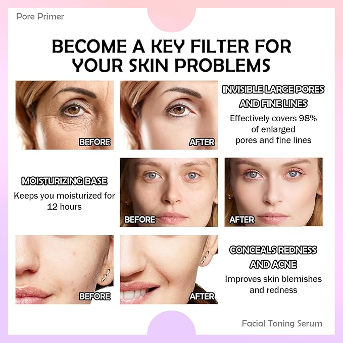 One Step Color Corrector,Tri-Color Color Correcting Facial Serum,Moisturizing Color Changing Foundation,Oil Control Tinted Moisturizer Isolation Cream for Face Makeup Primer Base-BrightBean Baby