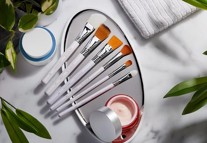 Sigma Beauty S10 Serum Skincare Brush – Silicone Skincare Tool for Applying Skincare Products to Face and Skin, Face Moisturizer Brush for Liquid and Gel Serums (1 Pc)-BrightBean Baby