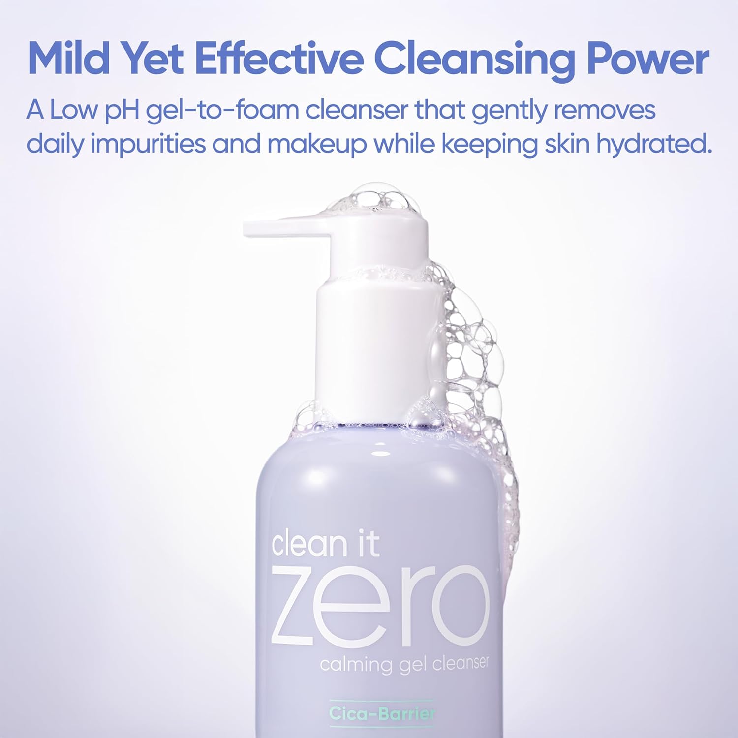 BANILA CO Clean It Zero Calming Gel Cleanser | Cica & Amino Acid Complex for Gentle Hydration | Vegan & Hypoallergenic | Korean Facial Cleanser for Sensitive Skin (200ml / 6.76 fl oz)-BrightBean Baby