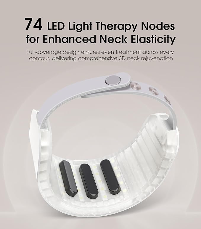 Intelligent Neck Lifting Device, 3 Color LED Neck Massager with Remote Control for Facial Massager | at Home Skin Care Tool-BrightBean Baby