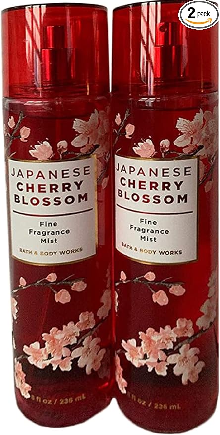 Japanese Cherry Blossom Fragrance Mist 8 oz (Set of 2) Packaging May Vary-BrightBean Baby