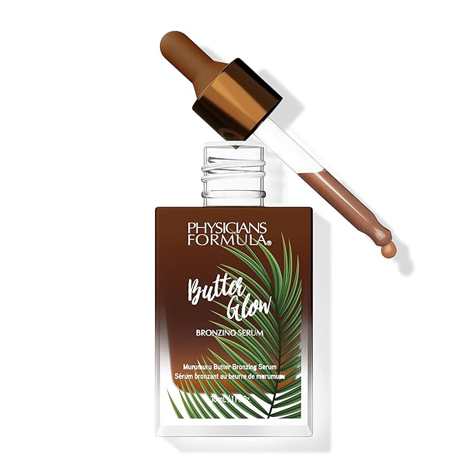 Physicians Formula Butter Glow Bronzing Serum, Innovative & Nourishing Skincare Bronzing Drops for Radiant, Natural Sunkissed Complexion - Sunkissed Glow-BrightBean Baby
