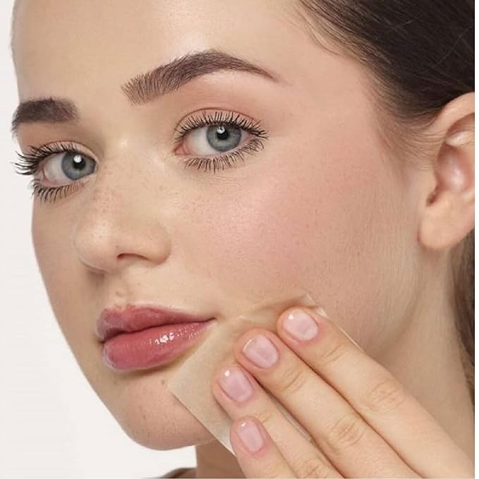 ARTDECO Oil Control Paper - Oil-Absorbing Blotting Paper - Gives Your Complexion a Matte Finish - Refill Pack with 100 Sheets - For Makeup - For Oily Skin - Easy Take Out Design - Face Wash - 100pcs-BrightBean Baby