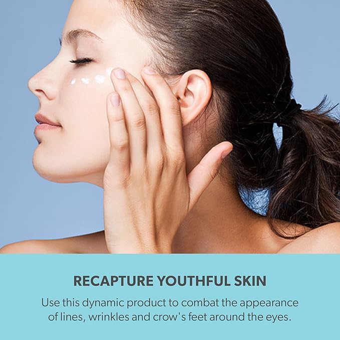 Serious Skincare - C3 Vitamin C Ester Eye Beauty Treatment with Hyaluronic Acid - For Dull & Dry Under Eyes - Soothing C3 Plasma Gel Formula for Fine Lines, Wrinkles, Discoloration - 0.5 oz.-BrightBean Baby