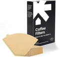 #4 Cone Coffee Filters – Unbleached Natural Paper Filters for 8–12 Cup Drip Machines & Pour Overs – Fits most coffee makers- 100 Count