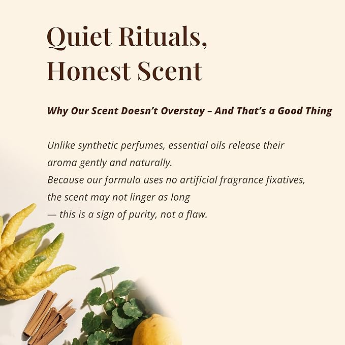 Leave-In Hair Oil with Sandalwood & Bergamot – Natural Essential Oil Aroma, Lightweight Frizz Control & Shine Enhancer for Dry or Damaged Hair – No-Rinse Oil, 3.4 fl oz (100ml)-BrightBean Baby