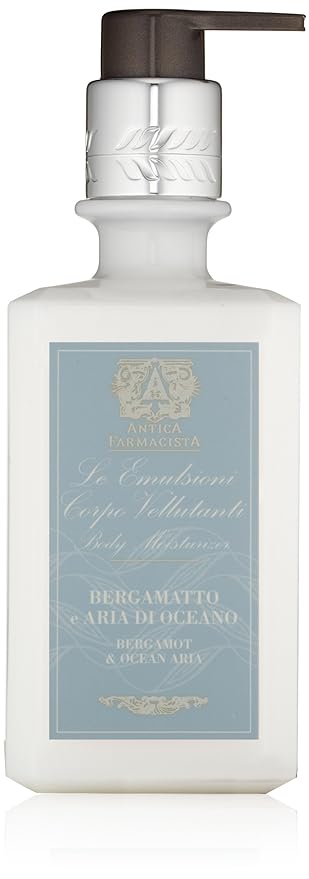 Antica Farmacista Body Moisturizer - Moisturizing Scented Lotion - Premium Body Moisturizer - Luxury Gift for Women & Men - Hand & Skin Hydration - Bergamot & Ocean Aria, 10 Fl Oz-BrightBean Baby