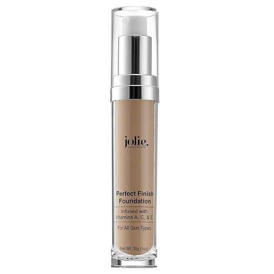 Jolie Perfect Finish Liquid Foundation Makeup SPF 15 Oil Free (MW2)-BrightBean Baby