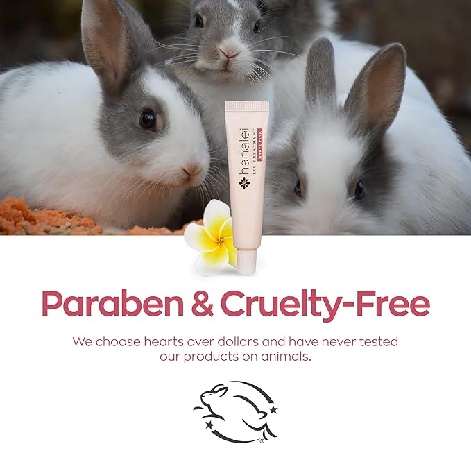 Hanalei Hydrating Lip Treatment Balm – Cruelty-Free, Paraben-Free Moisturizer for Severely Dry, Chapped Lips – Kukui Oil, Shea Butter & Grapeseed Oil –Mauve Pink Tint, Travel-Size 3-Pack (5g X 3)-BrightBean Baby