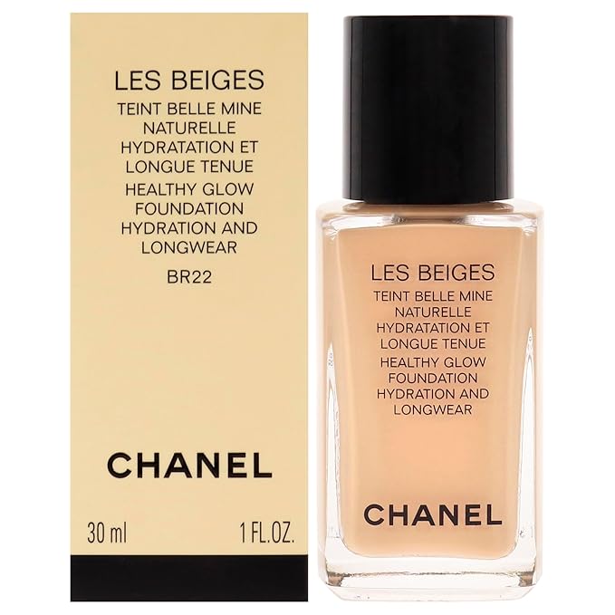 Les Beiges Healthy Glow Foundation - BR22 by Chanel for Women - 1 oz Foundation-BrightBean Baby