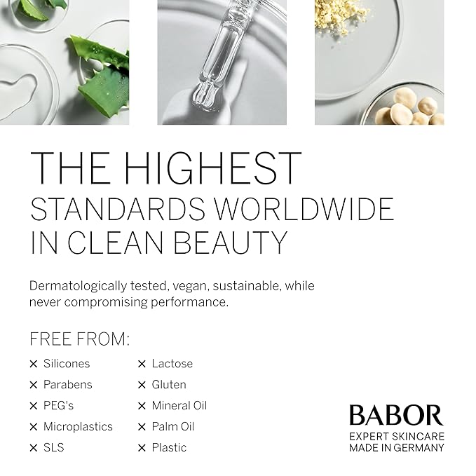 DOCTOR BABOR Lifting RX Comfort Vitamin C Serum, Infused with Hyaluronic Acid to Hydrate & Plump, Even Skin Tone, Reduces Fine Lines & Wrinkles, 20 ml-BrightBean Baby
