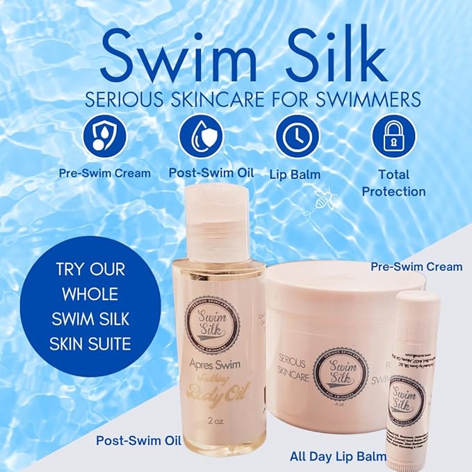Swim Trio for Skin Protection, Hydration and Nourishment - Skin Shield, Body Oil and Lip Balm-BrightBean Baby