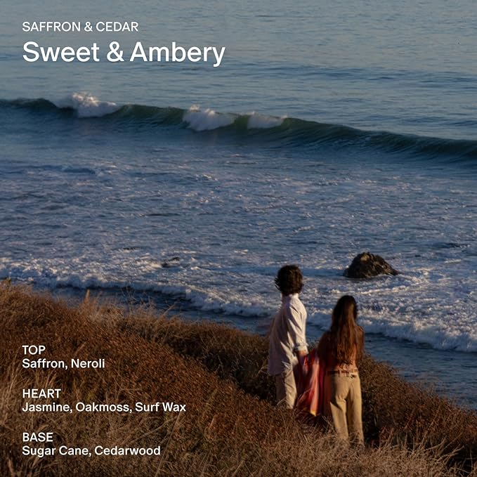 Salt & Stone Hand Cream for Women & Men | Saffron & Cedar | Hydrates, Nourishes & Softens Skin | Restores Dry Cracked Hands | Fast-Absorbing | Cruelty-Free & Vegan (2 fl oz)-BrightBean Baby