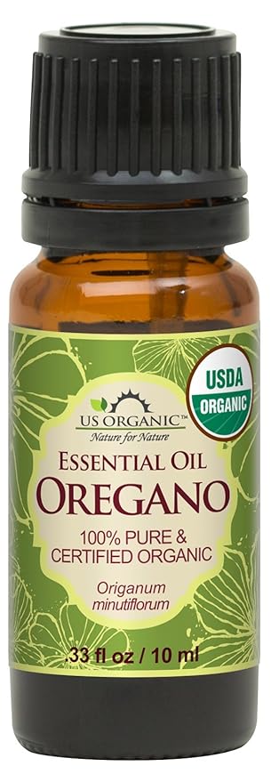 US Organic 100% Pure Oregano Essential Oil - USDA Certified Organic, Steam Distilled (10 ml)-BrightBean Baby
