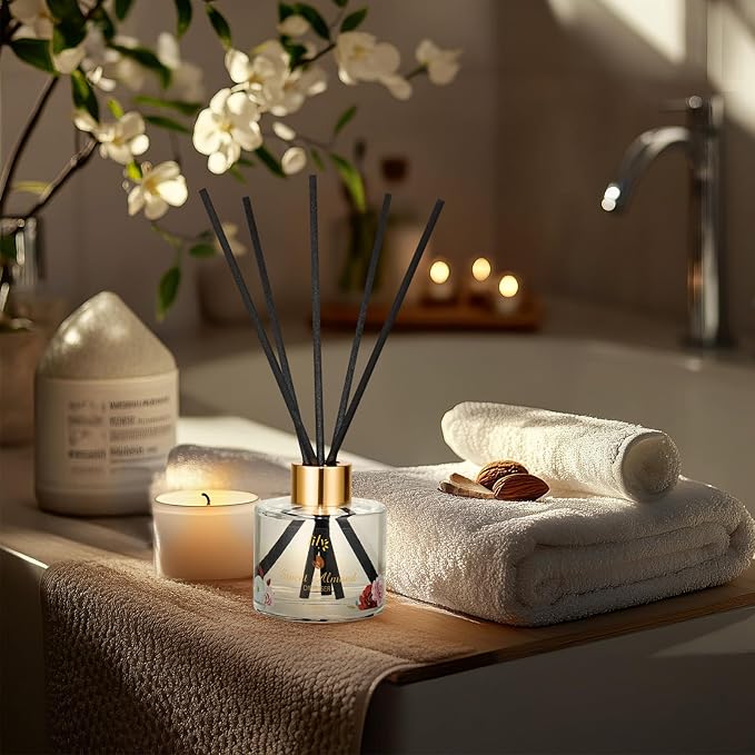 Mothers Day Gifts for Mom Spa Gift Basket Set for Women 17-Piece Almond Luxury Spa Gift Set Bath & Body Care Kit with Shower Gel, Body Cream | Valentine's, Christmas, Birthday Gifts for Her, Wife, Mom-BrightBean Baby