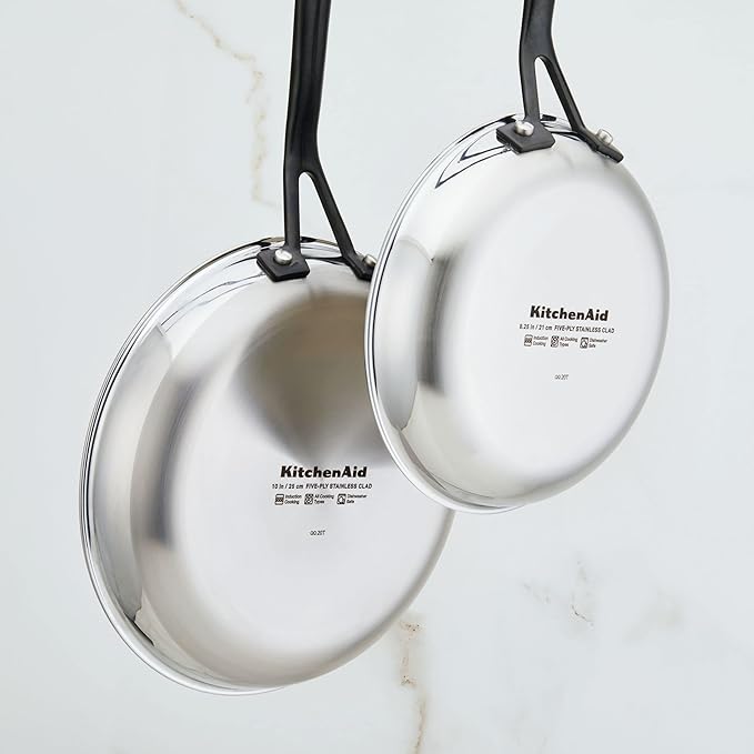 KitchenAid 5-Ply Stainless Steel Frying Pan 10"