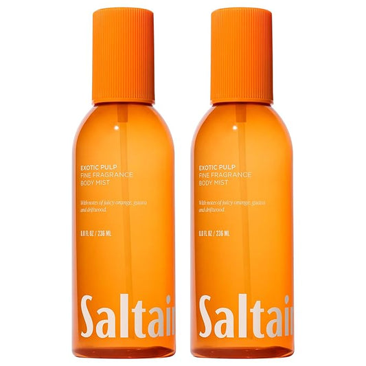 Saltair Body Mist 2 Pack - Fine Fragrance, Lightweight Body Spray Mist with Exotic Pulp Scent. Long Lasting Perfume Mist. 2x 8oz Bottles-BrightBean Baby