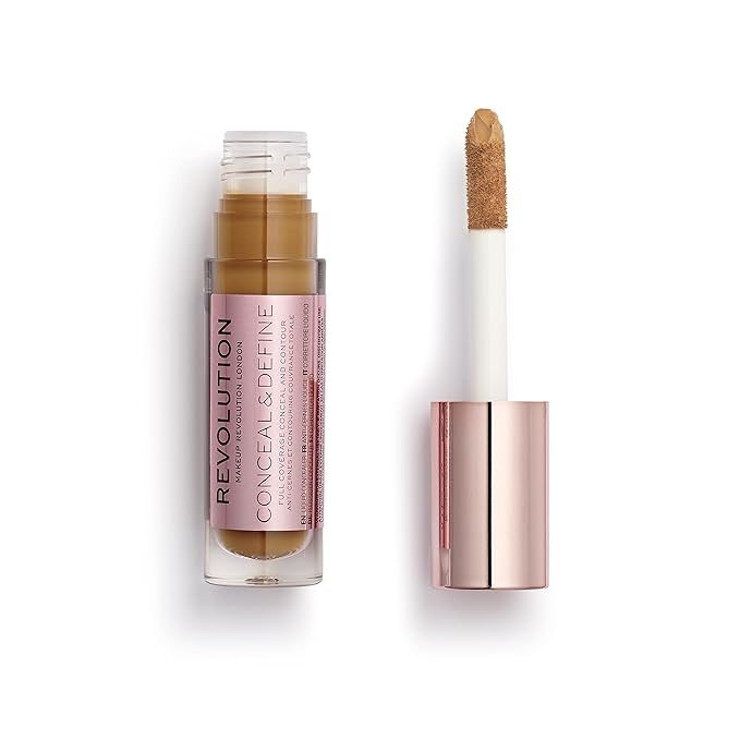 Revolution Conceal & Define Concealer C14.7-BrightBean Baby