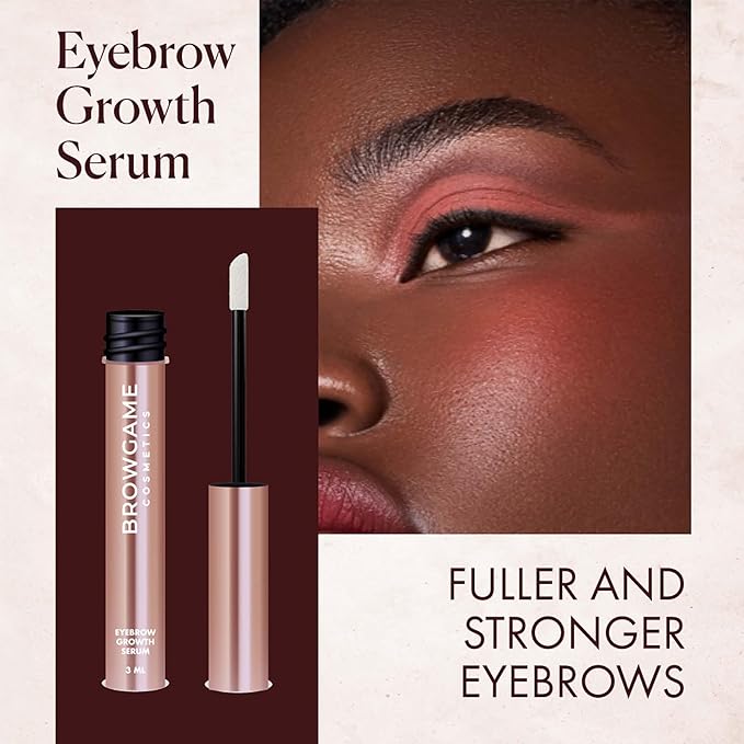 Eyebrow Growth Serum - Provides Full, Healthy And Well Defined Eyebrows - High Technology Formula - Vegan And Cruelty Free - Flexible Applicator Developed Specifically For Brows - 0.1 Oz-BrightBean Baby