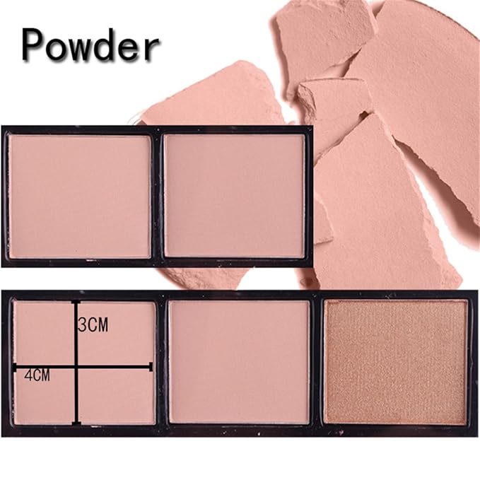 Pure Vie All In One Makeup Palette Gift Set Including 94 Eyeshadow, 12 Concealer, 3 Pressed Powder, 12 Lip Gloss, 3 Blush, 8 Eyebrow Powder - Harmony Makeup Contouring Kit for Salon and Daily Use #N4-BrightBean Baby