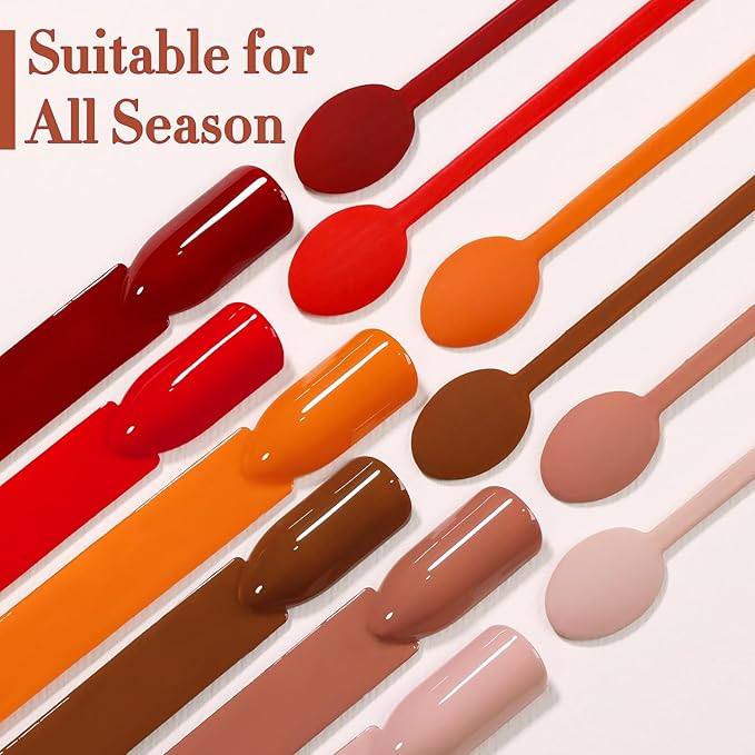 Double Rhythm 28Pcs 0.5Oz Gel Nail Polish Set Same Color Same Bottle Soak Off Gel Polish Kit Nail Art Manicure Salon DIY at Home for Women (White Pink Collection-T24-2)-BrightBean Baby