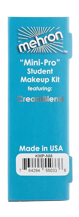 Mehron Makeup Mini-Pro Student Makeup Educational Kit (Medium/Olive)-BrightBean Baby