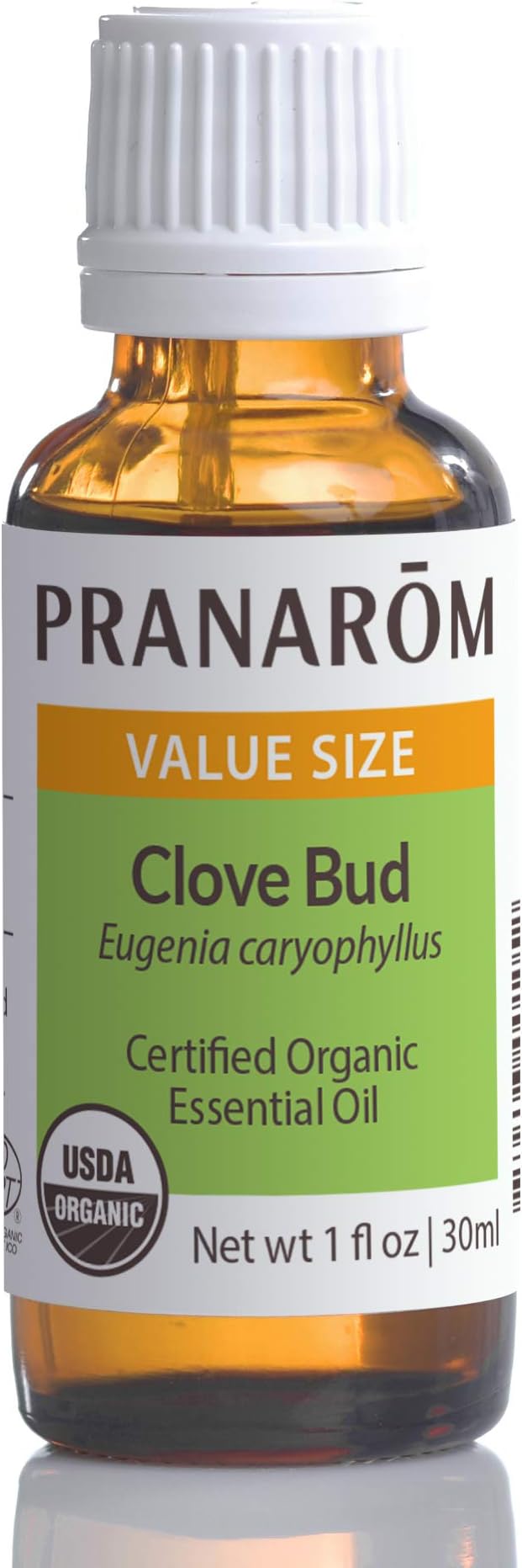 Pranarom USDA Certified Organic Clove Essential Oil (30ml), 100% Pure Undiluted Therapeutic Grade from Sri Lanka & Madagascar for Aromatherapy, Diffuser, Immune Support, DIY Cleaning, Warm Scent-BrightBean Baby