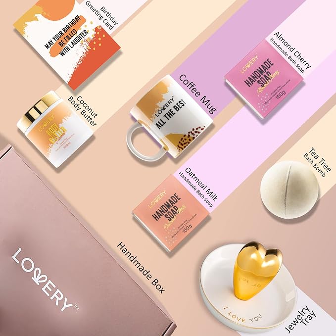 Gift for Women, Personalized Gifts for Her, Funny Thank You Gift, Inspirational Gifts for Female Wife Mom Sister Coworker Mother Best Friend Girlfriend, Unique Happy Birthday, Spa Gift Set-BrightBean Baby