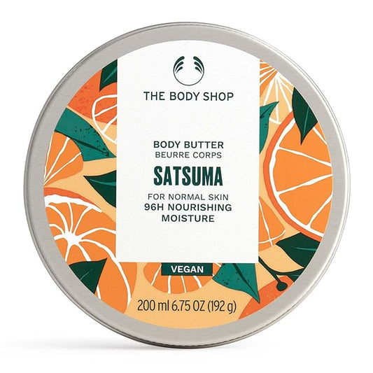 The Body Shop Satsuma Body Butter – Nourishing & Moisturizing Skincare for Normal Skin – Vegan – 6.75 oz-BrightBean Baby