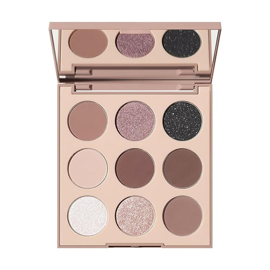 Morphe 9M Midnight Dune Artistry Palette - Cool-Toned Makeup Palette with Matte and Shimmer Finishes - Highly Pigmented Eye Makeup with a Blendable & Buildable Formula (0.35 oz)-BrightBean Baby