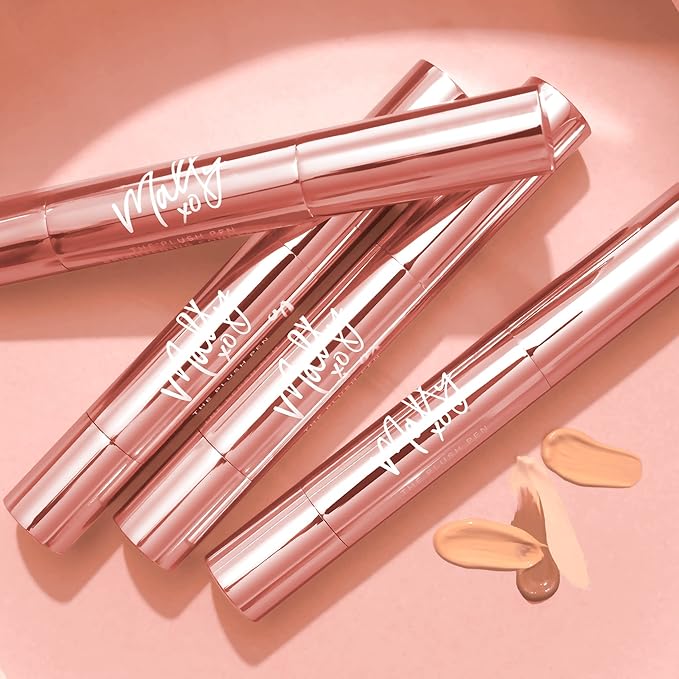 Mally Beauty - The Plush Pen Brightening Concealer Stick - Beige - Hydrating Turmeric, Vitamin E, and Hyaluronic Acid Infused Formula - Medium Buildable Coverage with a Natural, Smooth Finish-BrightBean Baby