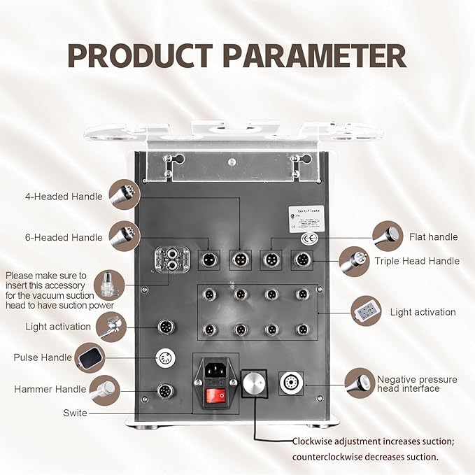 9-in-1 Multifunction Handle Beauty Home Facial & Body Care Device-BrightBean Baby