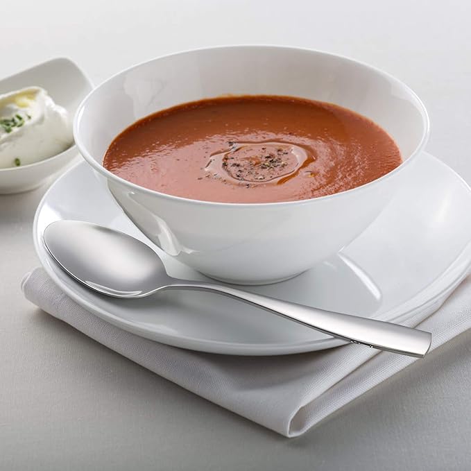 Asking 12-Piece Stainless Steel Kitchen Dinner Spoon, Cutlery Table Spoons