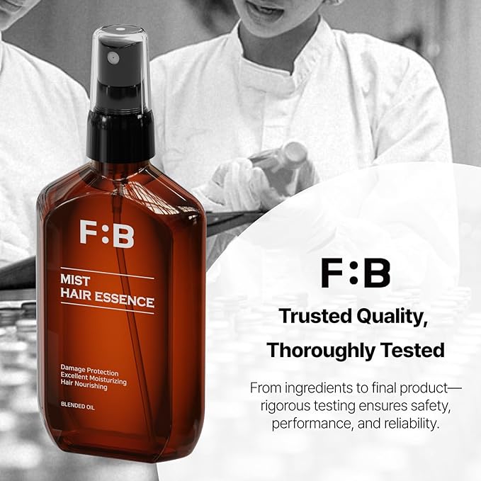 [Forbeaut] Mist Hair Essence – Lightweight Leave-In Treatment Spray for Damaged Hair, Daily Use, Silky Protein Care for Shine & Elasticity, Salon-Like Finish, Woody Citrus Scent, 100ml / 3.7 fl.oz-BrightBean Baby