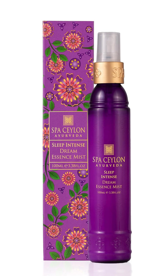 SPA CEYLON Sleep Intense Dream Essence Mist, All-Natural Skin Care Spray for Bedtime Ritual, Calming Body & Fragrance Mist, Suitable for All Skin Types, 100ml-BrightBean Baby