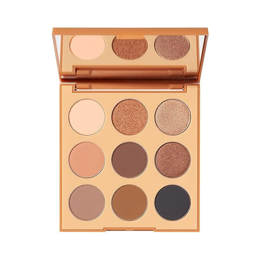 Morphe 9T Neutral Territory Artistry Palette - Warm Neutral Makeup Palette with Matte and Shimmer Finishes - Highly Pigmented Eye Makeup with a Blendable & Buildable Formula (0.35 oz)-BrightBean Baby