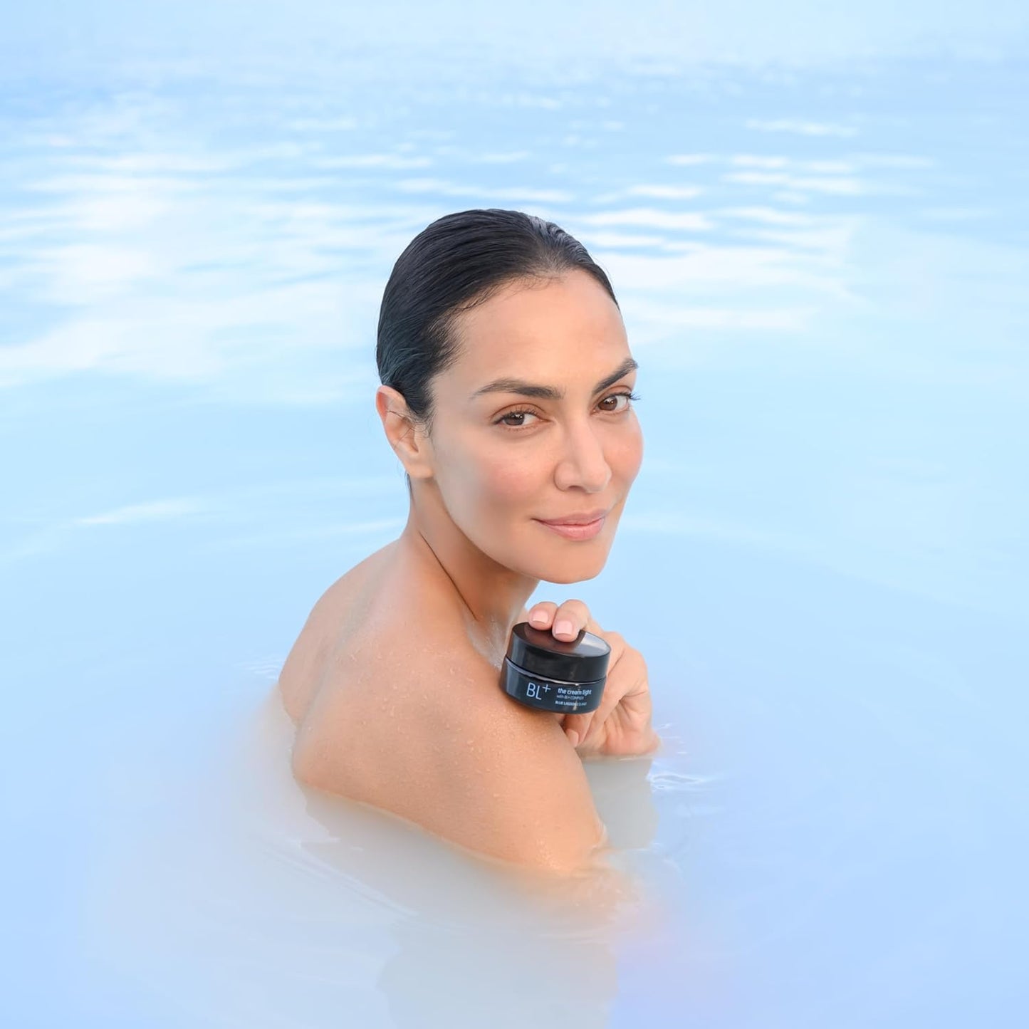 Blue Lagoon - BL+ The Cream Light Gel Moisturizer | Sustainable, Bioactive Luxury Skincare (Full Size, 1.7 oz | 50 ml)-BrightBean Baby