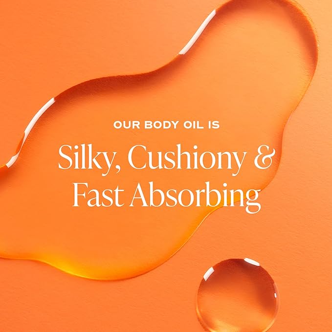 Saltair Body Oil. Luxurious Exotic Pulp After Shower and Bath Oil Moisturizer for Women. Botanical, Non-Greasy, and Well-Absorbing Lotion for Hydrating Dry Skin. 4oz Pump Bottle-BrightBean Baby