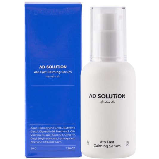 Ato Fast Calming Serum for Sensitive & Eczema-Prone Skin Instant Relief from Itch, Redness & Flare-Ups Powered by Cica & Panthenol 1.69 Fl Oz-BrightBean Baby