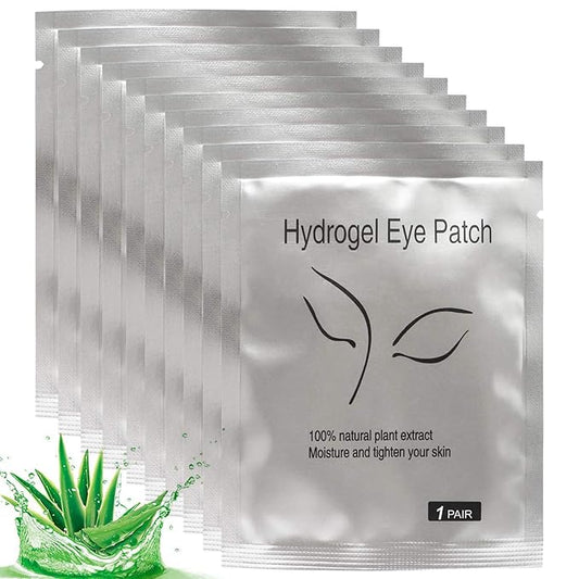 50 Pairs Under Eye Pads, Eyelash Extension Gel Patches, Lint Free DIY False Lash Extension Beauty Makeup Hydrogel Gel Eye Patches-BrightBean Baby