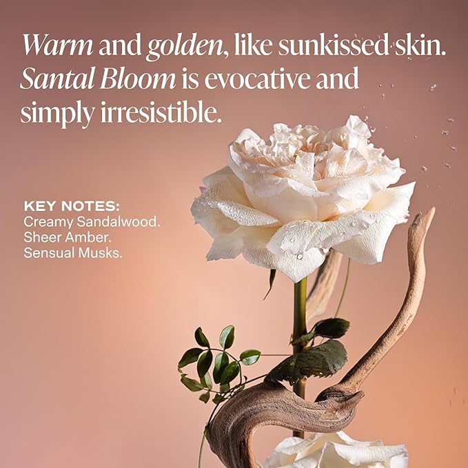 Saltair Skincare Deodorant - Aluminum-Free Deodorant for Women with Long Lasting Odor Protection Zinc and BHA. Refillable Stick, Suitable for Sensitive Skin, 2 Pack Santal Bloom Scent-BrightBean Baby