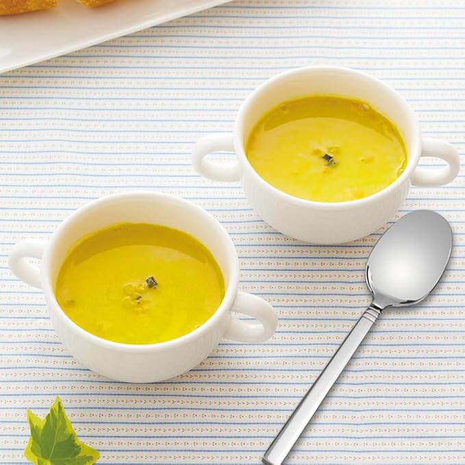 Dinner Spoon, 12-Piece Stainless Steel Spoons, 7.79-INCH