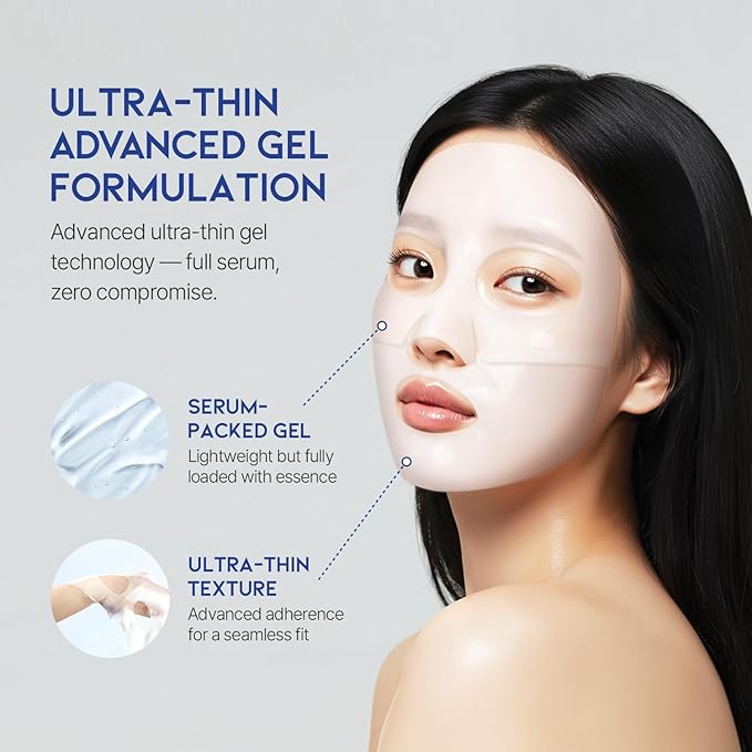 #OOTD Collagen, Hyaluronic Acid & Peptides for Elasticity, Hydration, and Firming. Lifting Hydrogel Sheet Mask - Face Mask (5pcs)-BrightBean Baby